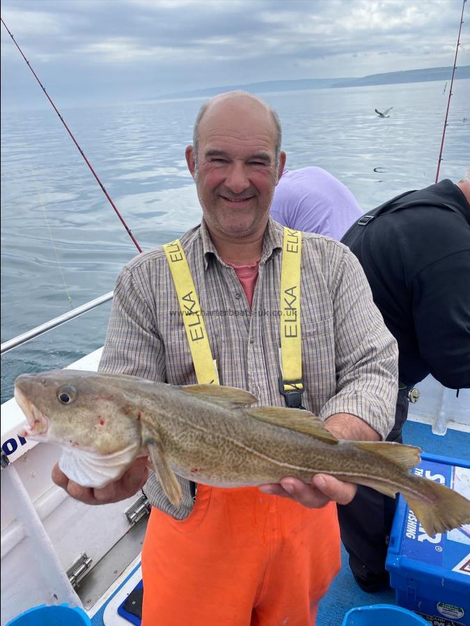 4 lb 2 oz Cod by Nige Hall.