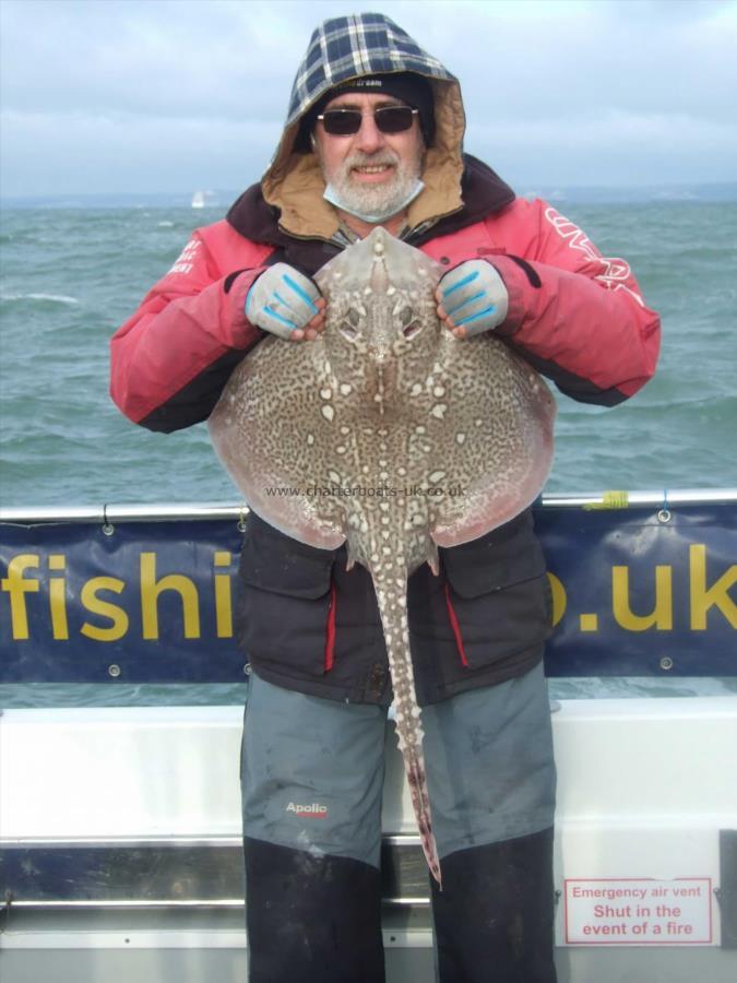 10 lb 8 oz Thornback Ray by Kevin Clark