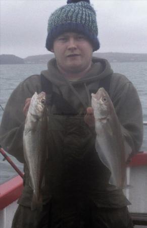 1 lb 6 oz Whiting by Tom Morgan