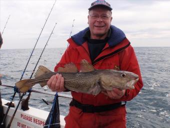 5 lb 4 oz Cod by Alan Sutcliffe from Doncaster.