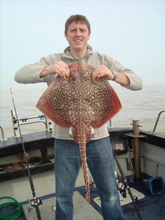 14 lb 8 oz Thornback Ray by Dave