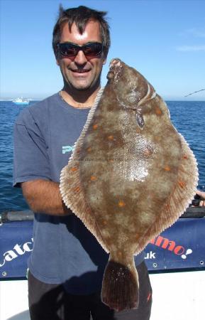 7 lb 8 oz Plaice by John Patten