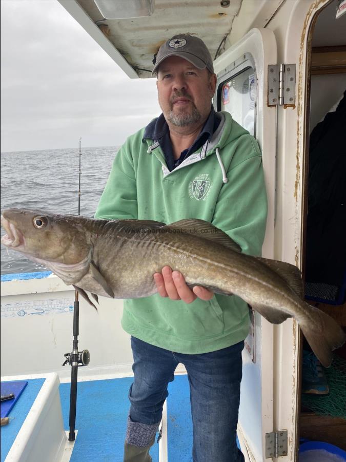 10 lb 2 oz Cod by Martin Ward (brother)