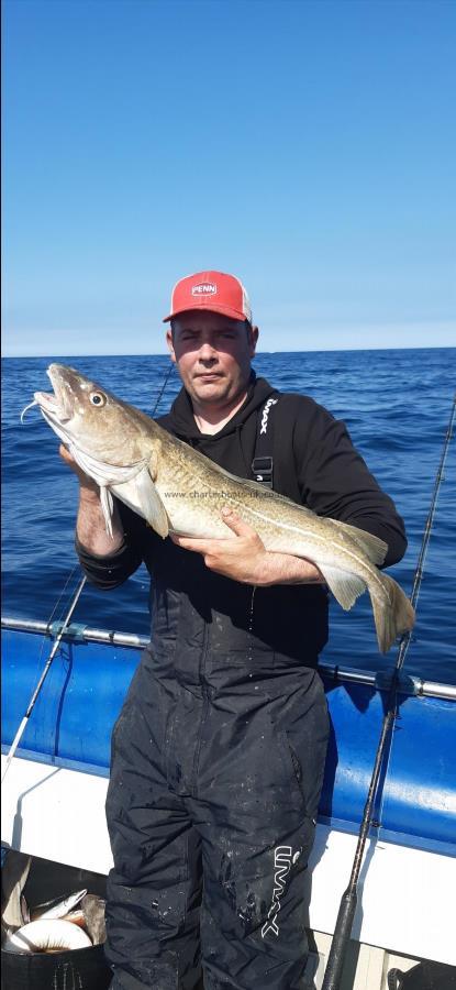 13 lb Cod by Richard Godden