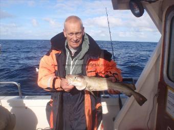 4 lb 5 oz Cod by John Rylance from Blackburn.