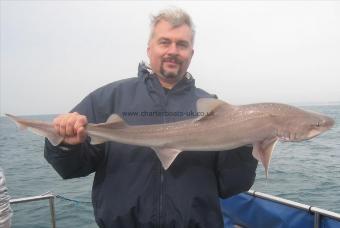 14 lb 4 oz Smooth-hound (Common) by Joe