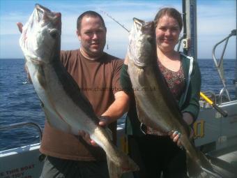 14 lb Pollock by Father & Daughter