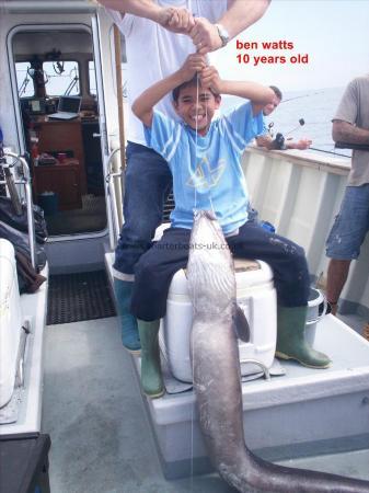 60 lb Conger Eel by barry watts