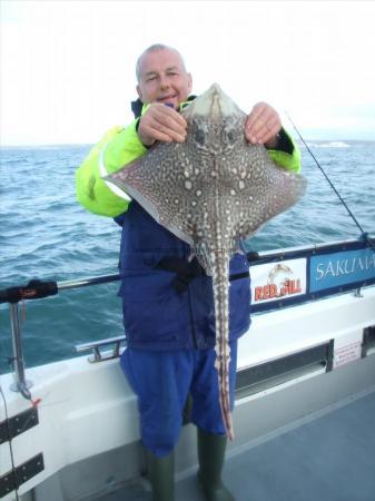 8 lb Thornback Ray by David Metcalf