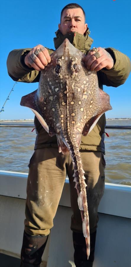 10 lb 4 oz Thornback Ray by Martin