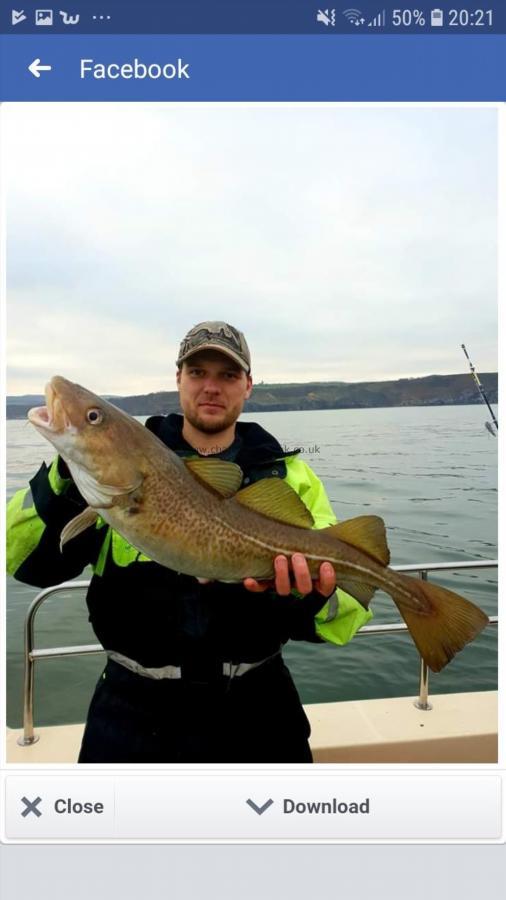 7 lb 6 oz Cod by Sean brewin