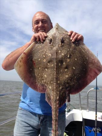 14 lb Thornback Ray by Andy Easy