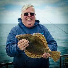 2 lb 5 oz Plaice by Roy Shipway