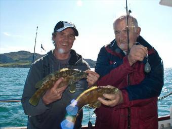 2 lb Ballan Wrasse by Little jnr & snr