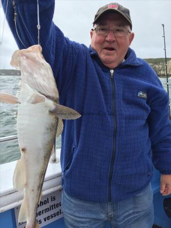 5 lb Cod by brian whites fishing partner caught  5/6/2016