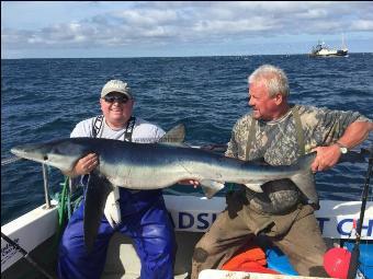 55 lb Blue Shark by Bernard