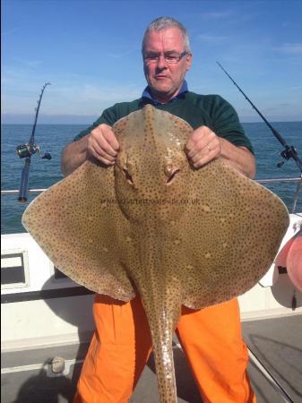 34 lb Blonde Ray by Phil Goodall