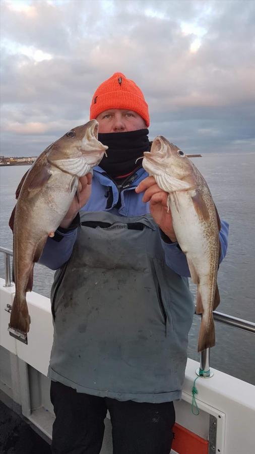 4 lb 6 oz Cod by David Lumley