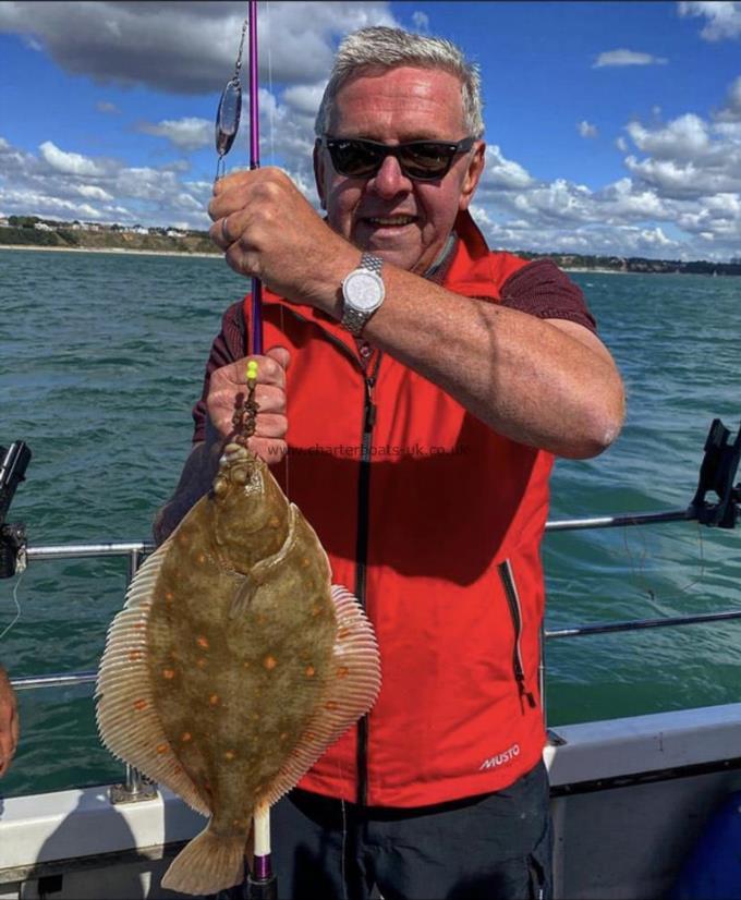 2 lb 4 oz Plaice by Jim