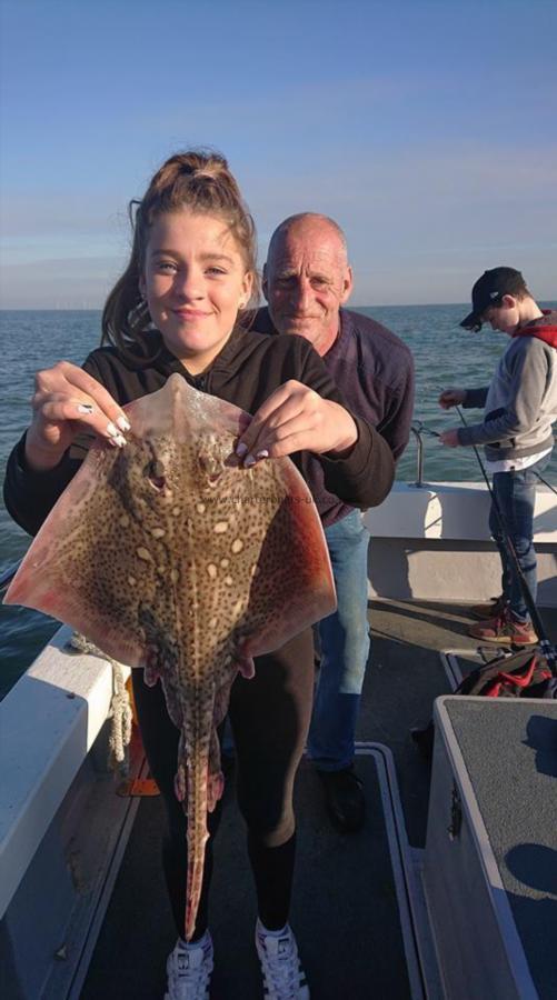 4 lb Thornback Ray by Jasmine.