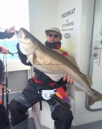 17 lb 8 oz Pollock by John Puddick