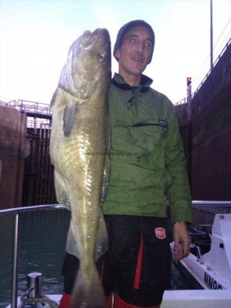 13 lb 8 oz Cod by Gavin