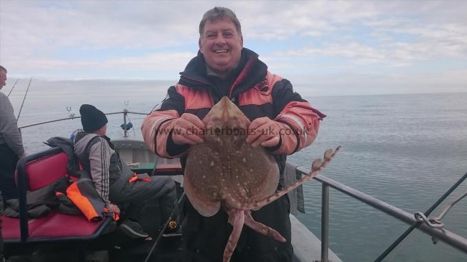 6 lb 2 oz Thornback Ray by Steven from southend