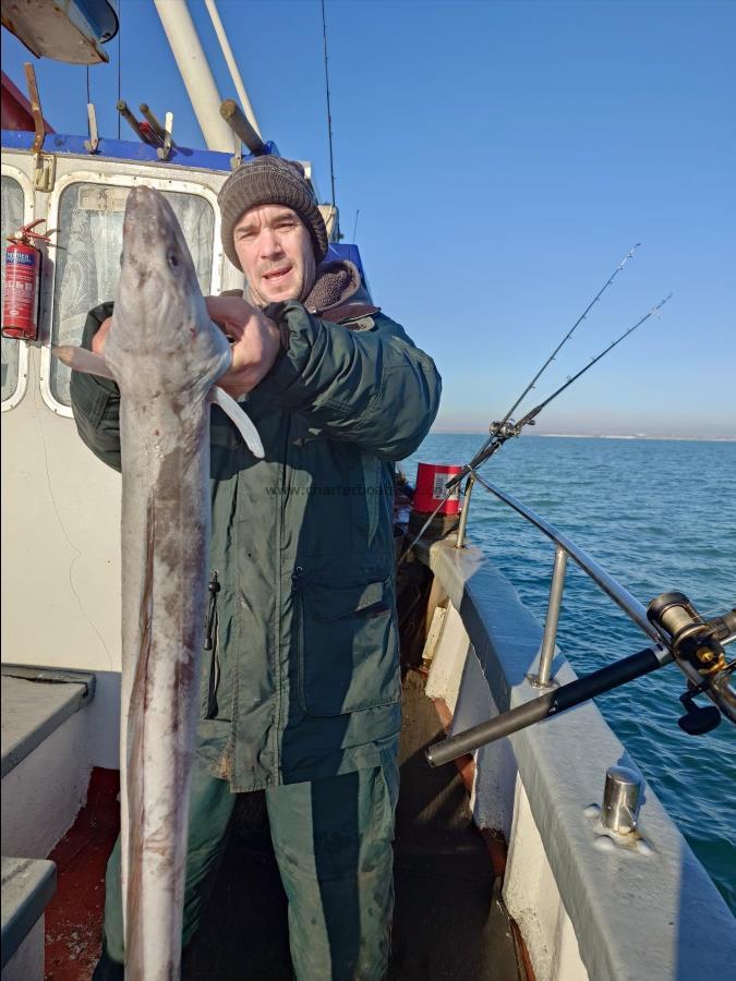 16 lb Conger Eel by Luke