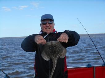 2 lb 5 oz Thornback Ray by Steve