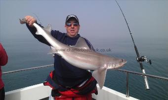 15 lb 8 oz Smooth-hound (Common) by steve colins