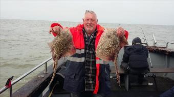 7 lb 9 oz Thornback Ray by Paul