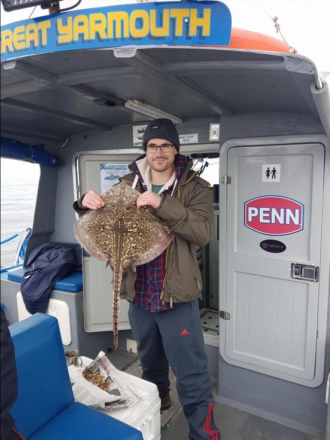 5 lb 5 oz Thornback Ray by Jamie