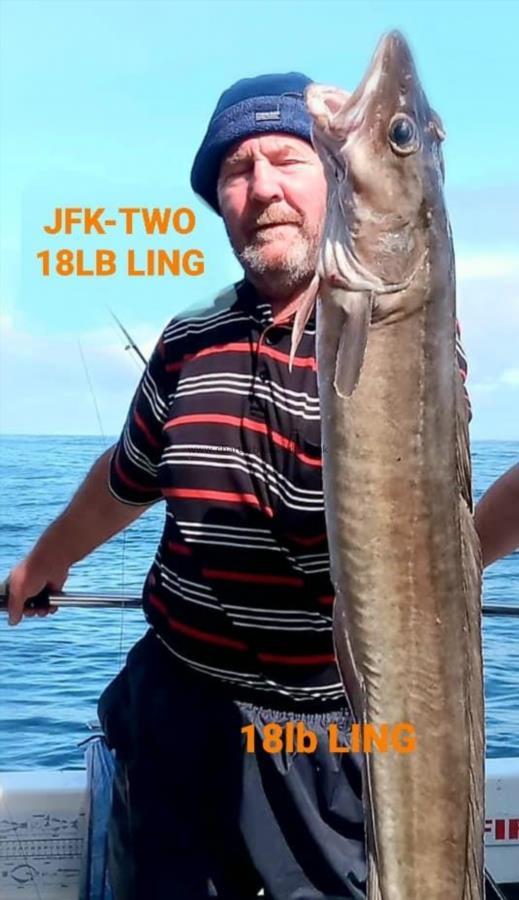 18 lb Ling by Unknown