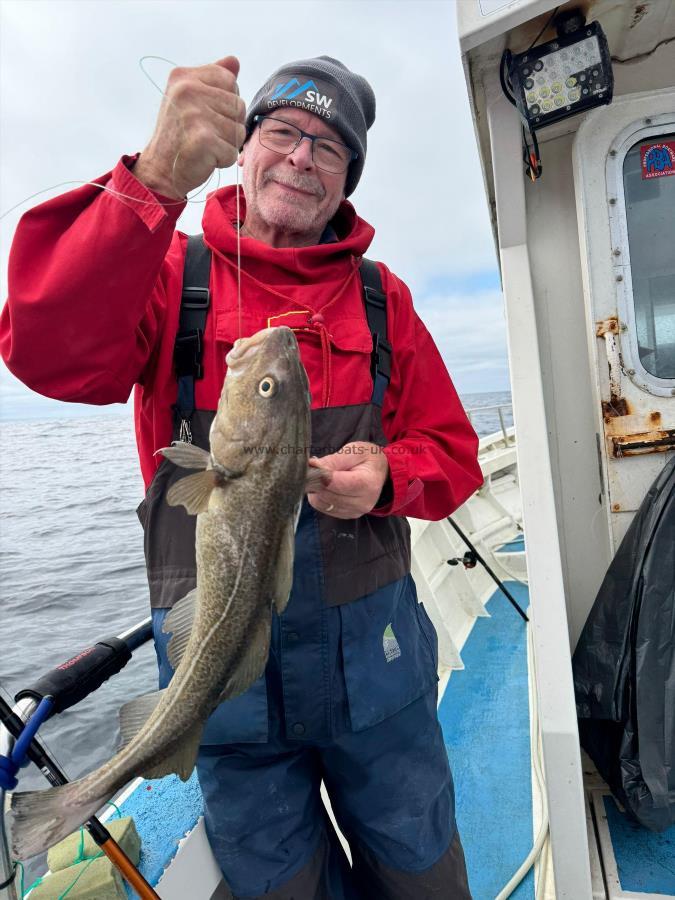4 lb 10 oz Cod by Alan Sutcliffe.