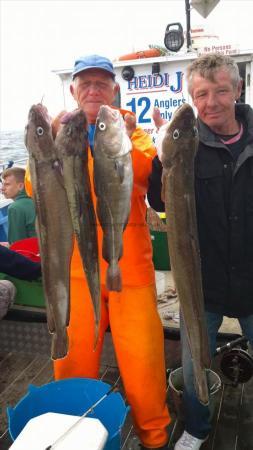 10 lb 1 oz Ling (Common) by eric and dave 23rd july 2014