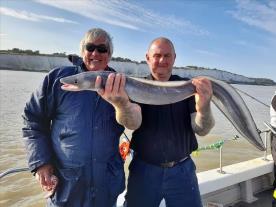 12 lb Conger Eel by Colin