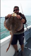 16 lb Undulate Ray by Unknown