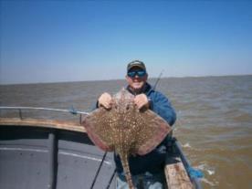 13 lb 6 oz Thornback Ray by "The Skipper"