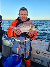 3 lb Black Sea Bream by John W
