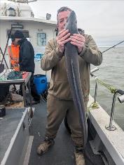 18 lb Conger Eel by Stu