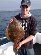 4 lb Plaice by Nick