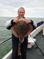 9 lb Undulate Ray by Unknown