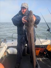 25 lb 3 oz Conger Eel by Wayne