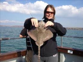 2 lb 8 oz Thornback Ray by Beth