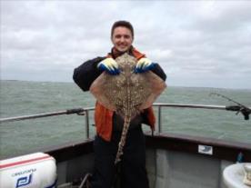 8 lb Thornback Ray by Jnr