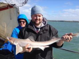 4 lb 8 oz Starry Smooth-hound by JDW