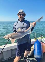 18 lb 9 oz Smooth-hound by John Ayres