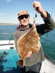 2 lb 3 oz Plaice by Chris