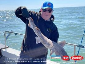 8 lb Bull Huss by Andy