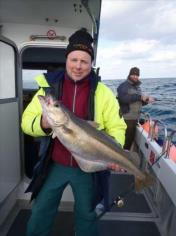 12 lb 8 oz Pollock by Ken Allard